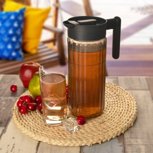 Durable ribbed glass