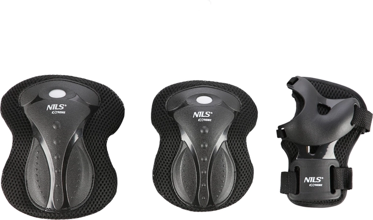 NILS Extreme H8334 Protector Set - Black – S