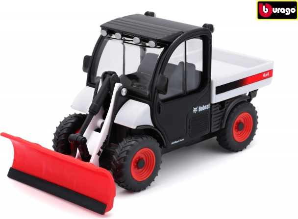 Bburago Farmland Bobcat Toolcat ar sniega lāpstu 10 cm