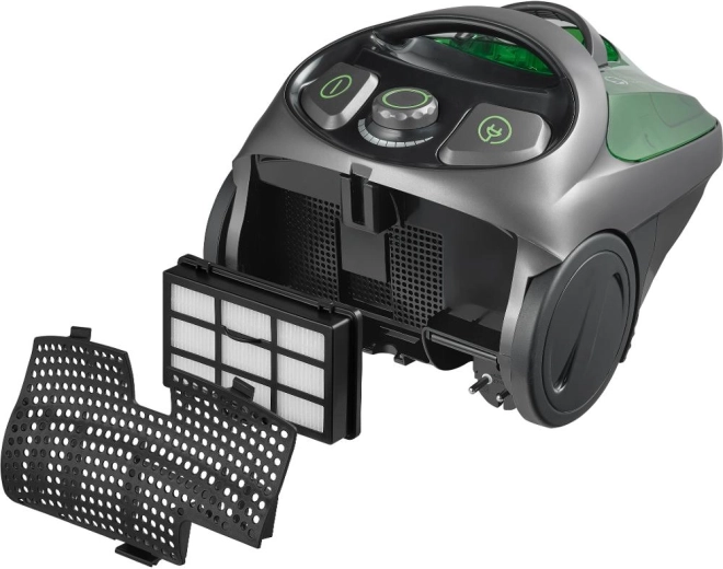 Cikloniskā filtrācija ar EPA E12 filtru