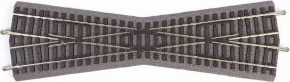 Piko K15 Crossing with Roadbed, H0
