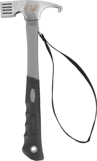 NILS Camp Camping Hammer with Peg Hook