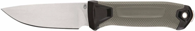 Gerber StrongArm Camp Green – outdoor fixed-blade knife 10.4 cm, green, MOLLE sheath