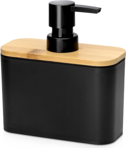 Vilde black dispenser for liquid soap 500 ml - 1 piece