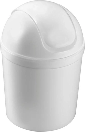 Plastmasas atkritumu tvertne ar atveramu vāku Heidrun, 1,5 l