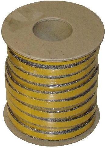 Pašlīmējoša izolācijas blīvēšanas aukla 12 × 4 mm, 25 m, izturīga līdz 500 °C