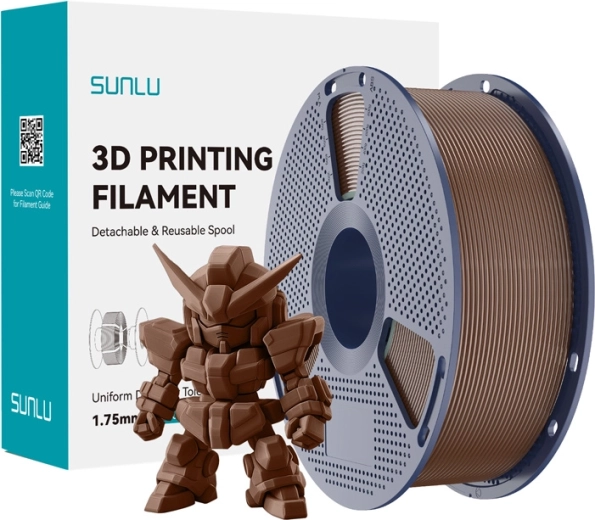 Sunlu PLA+ 2.0 Coffee Brown Filament
