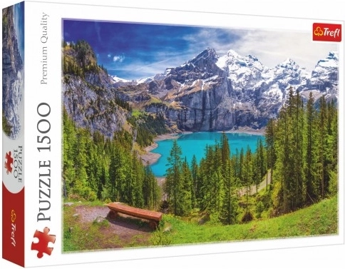Puzle Oešinena ezers, Alpi – 1500 gabaliņi