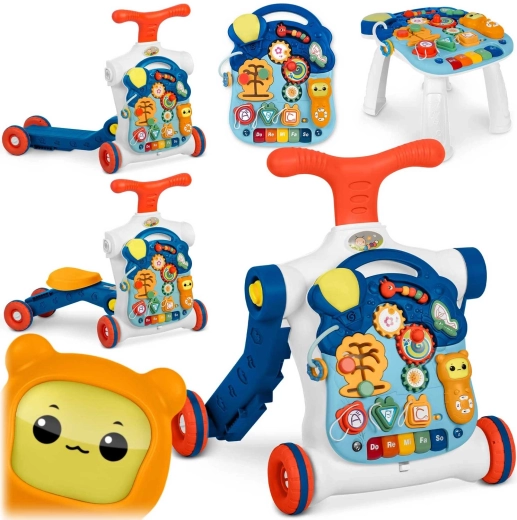 Ricokids izglītojošais galds 4v1, zils