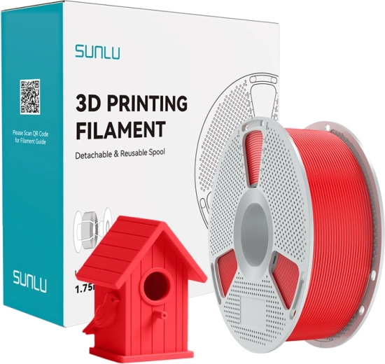 Sunlu ASA filaments sarkans 1,75 mm