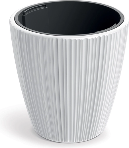 White ORO Planter 47 cm
