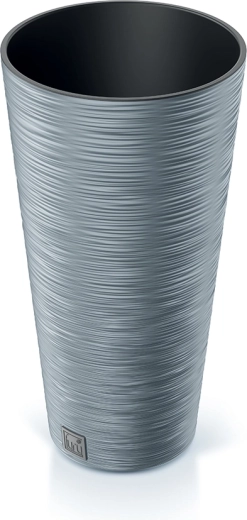 Puķu pods Furu Slim 30 cm – betona krāsā