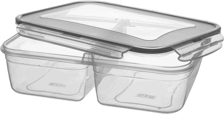Sealing lid with 4 clips