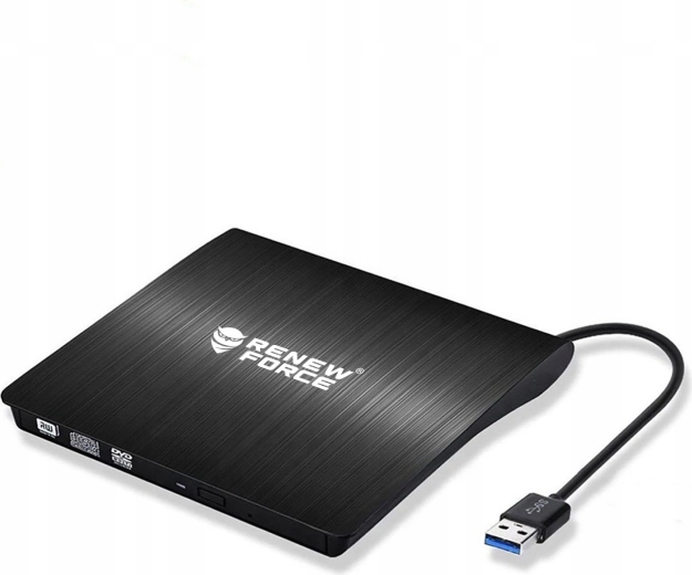 External CD/DVD Drive RENEW FORCE USB 3.0