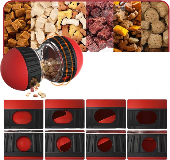 Regulējami atveru izmēri dažādiem gardumiem