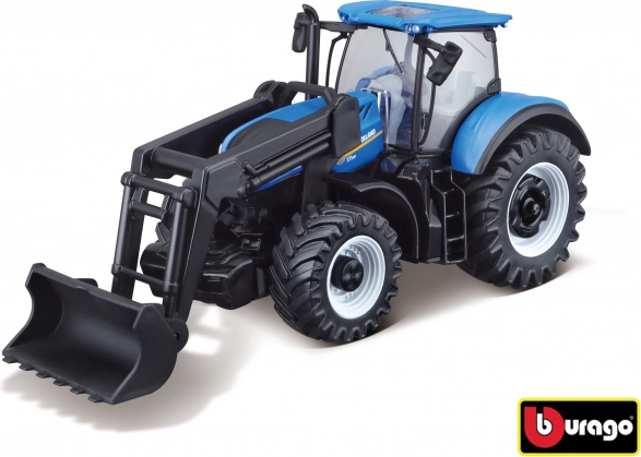 Bburago Farmland New Holland T7.315 HD ar priekšējo iekrāvēju 10 cm