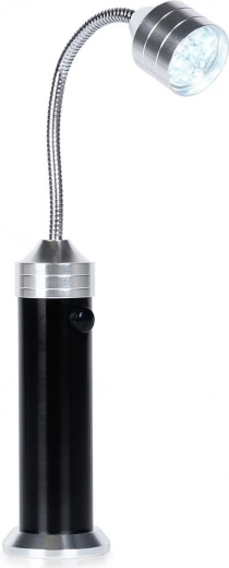 Magnētiska LED lampiņa grilam ar lokanu "zoss kaklu" 24 cm