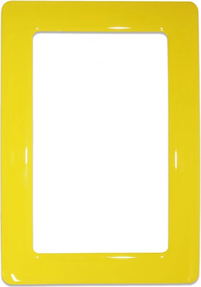 Magnētisks pašlīmējošs rāmītis 12,3 × 8,1 cm – dzeltens