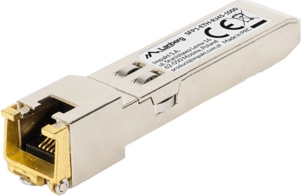 Gigabit SFP Module with RJ45 for Copper Ethernet
