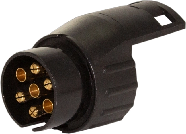 Piekabes savienotāja adapteris 7/13 polu, 12/24 V