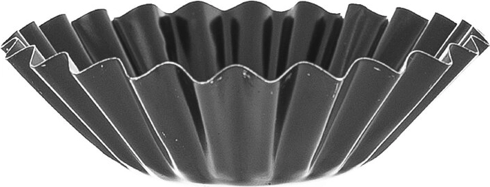 Fluted sides for a beautiful tartlet shape