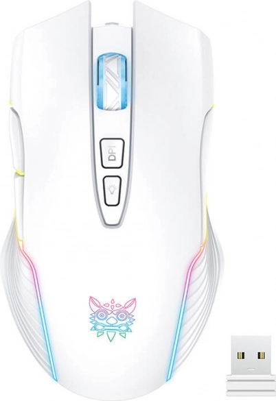 Onikuma Wireless Gaming Mouse, White