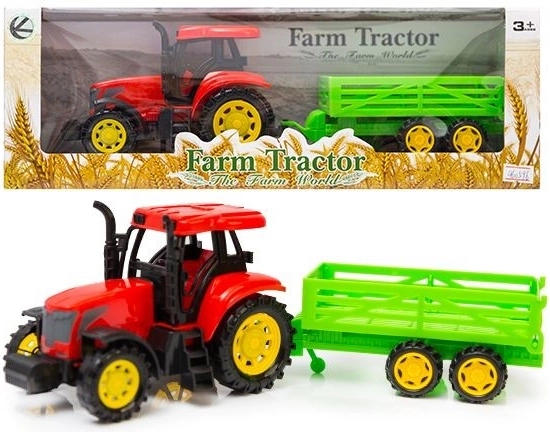 Tractor with trailer - 1 piece