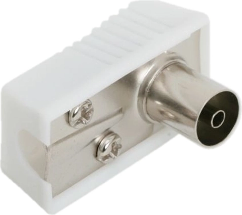 90° TV Coaxial Socket