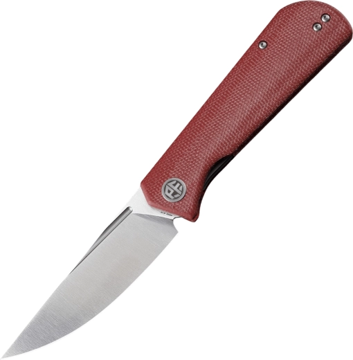 Petrified Fish Viking saliekamais kabatas nazis 9,2 cm, satin, sarkana micarta