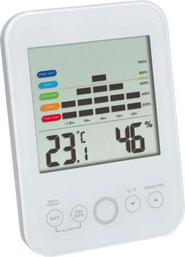 TFA digital thermometer with hygrometer