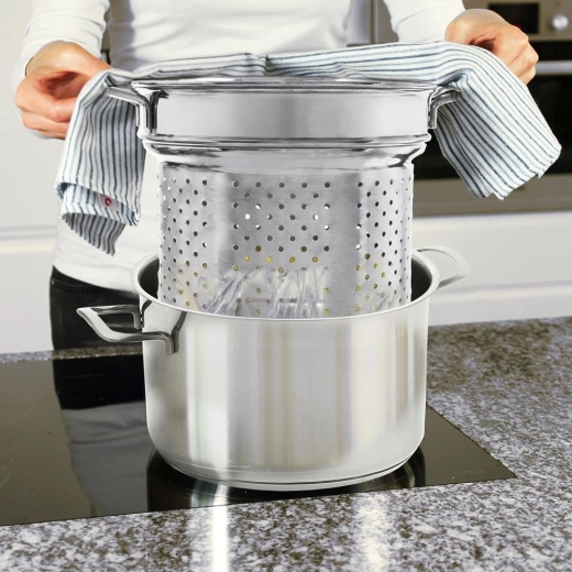 Fast cooking and easy draining