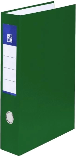 Laminēts četru gredzenu A4 reģistrs Classic zaļš