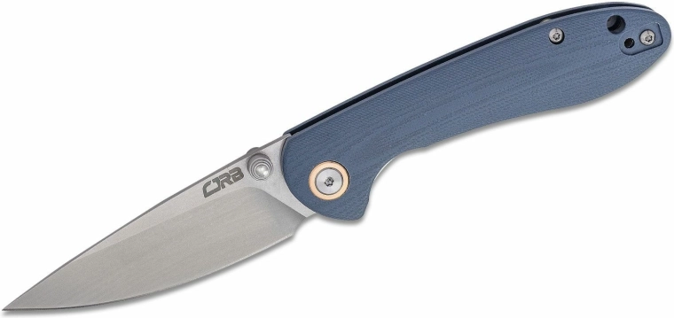 Kabatas nazis CJRB Feldspar Small, 7,6 cm, stonewash, pelēks, G10