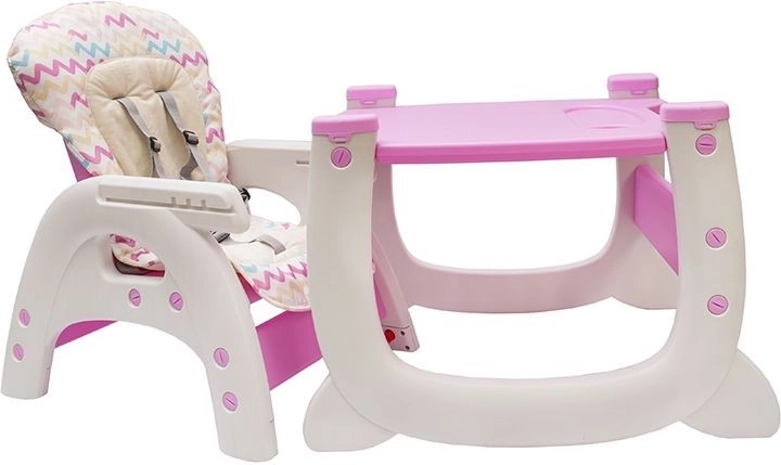 3-in-1: high chair, table and small armchair