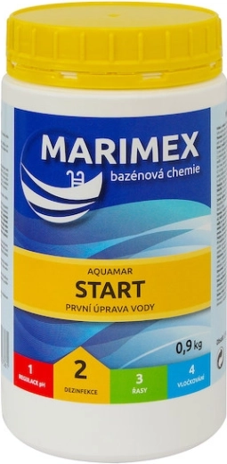 Marimex Start – ātri šķīstošs hlors baseina palaišanai 0,9 kg