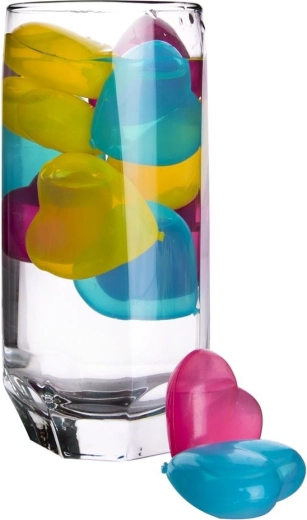 Stilīga sirds forma un košas krāsas