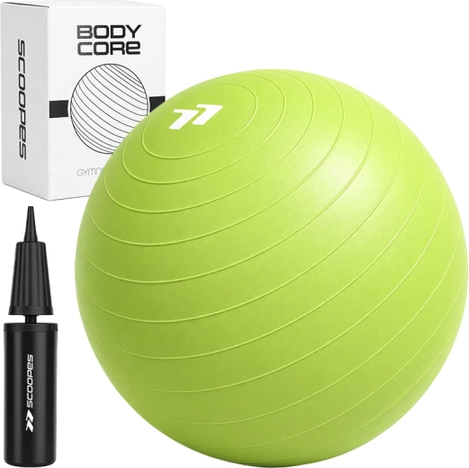 Vingrošanas bumba BodyCore 55 cm, zaļa