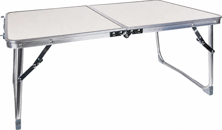 Foldable aluminum camping table 61 × 41 cm