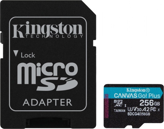 Kingston Canvas Go! Plus 256GB microSD Card