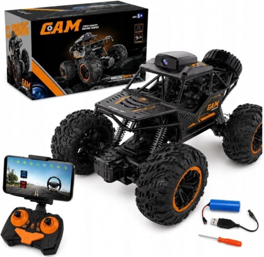 Bezceļa RC auto ar kameru