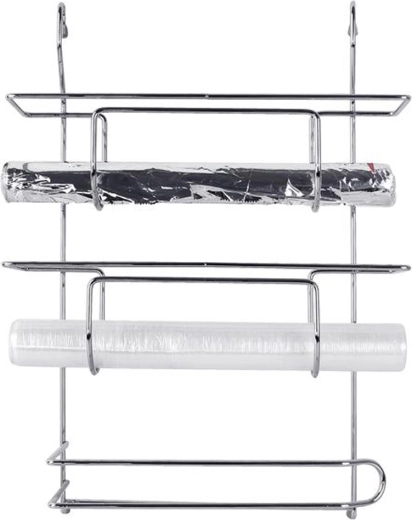 Hanging kitchen shelf for paper towels and foil 29.9 × 12.5 × 40.3 cm