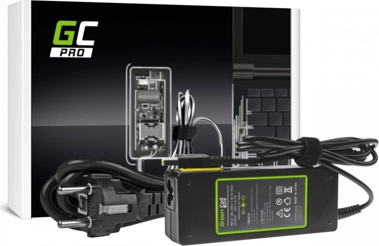 Barošanas adapteris Green Cell PRO 20 V 4,5 A 90 W Lenovo ierīcēm ar Slim Tip savienotāju