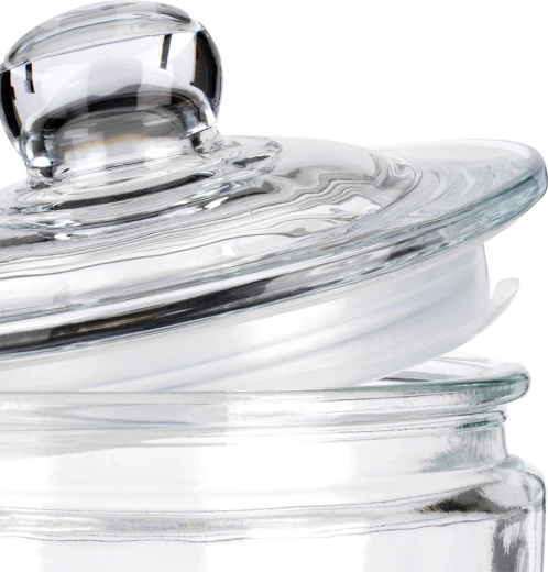 Blīvējošs stikla vāks ilgākam svaigumam