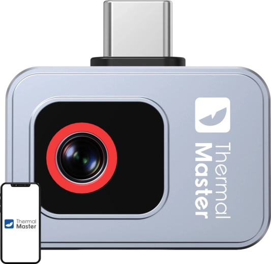 Mini termokamera Thermal Master P2 Pro Android ierīcēm (USB‑C)