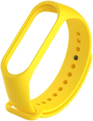 Silikona siksniņa XIAOMI Mi Band 3/4 – dzeltena