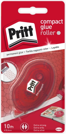 Pritt līmes rullītis Compact, pastāvīgs 8,4 mm x 10 m
