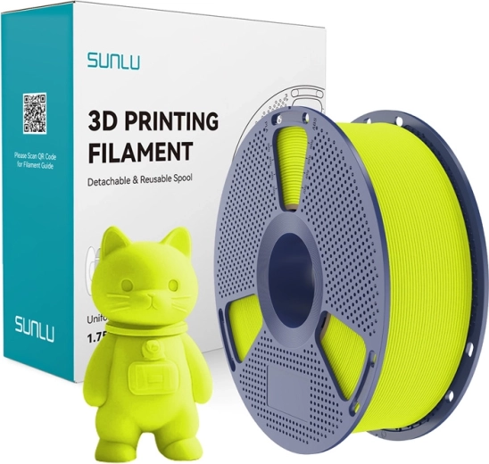 Sunlu PLA Matte Filament Light Green