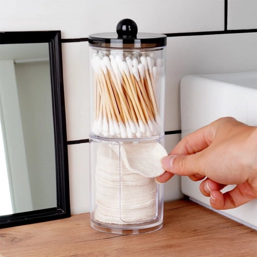 Caurspīdīgs akrils ērtai satura kontrolei