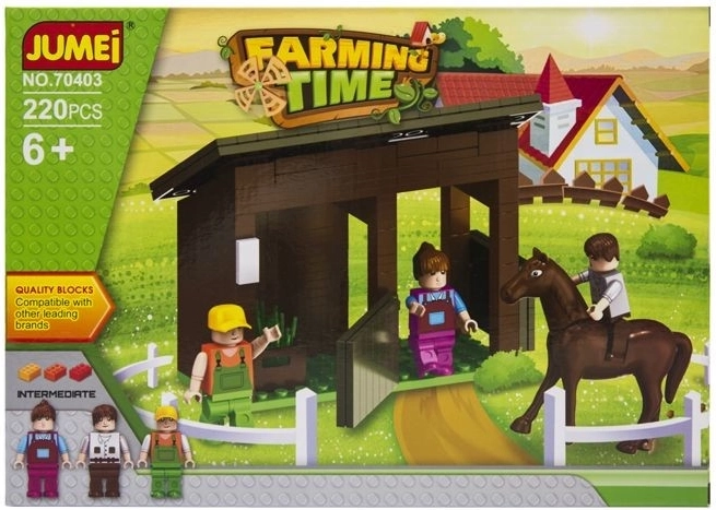 Jumei building set farm Farming Time 220 pieces - 1 piece