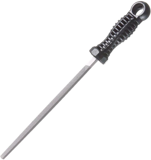 Četrstūraina metāla vīle 100 mm, iecirtums 2 (4 × 4 mm)